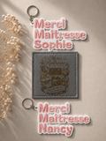 Porte-Clés "Merci Maîtresse" Personnalisé