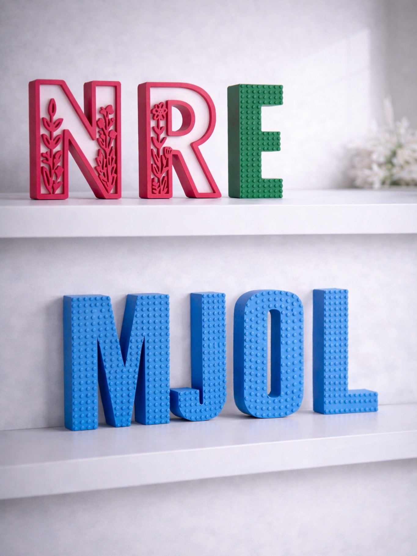 Lettres Décoratives Prénom Personnalisées - Déco Chambre Enfant